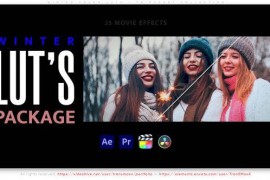 Winter Color LUTs - FX Preset Collection 50457744