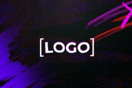 Grunge Glitch Logo 52141902