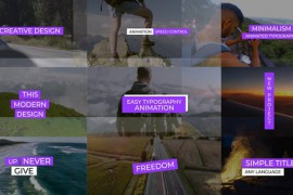 Minimal Box Titles | After Effects 45940429