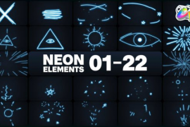 Neon Elements for FCPX 47382120