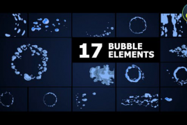 Bubble Elements for DaVinci Resolve 50940582