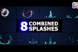 Combined Splashes for FCPX 52259830