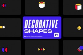 Modern Decorative Shapes for Premiere Pro 46132687