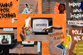 Urban Collage Endscreens | Premiere Pro MOGRT 48697404