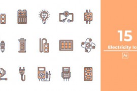 Electricity Icon After Effect 48710273