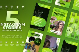 Instagram Vertical Reel - Green Lime 49764781