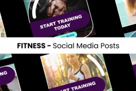 Fitness - Social Media Posts 43219157