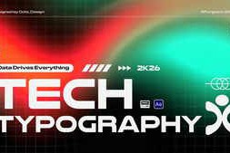 Free Download:Tech Typography 63681035