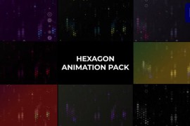 Hexagon Animation Pack for Premiere Pro 47150527