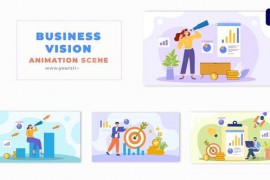 Vector Graphic Character Business Vision Animation Scene 49481858