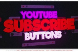 Youtube Subscribe Buttons PACK 47431417