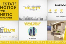 Real Estate Promotion With Kinetic Typography 8197995