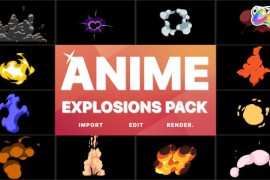 Anime Explosions | FCPX 45801679