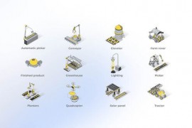 Automatic Farm - Isometric Icons 49870845