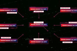 Modern Gradient Call Outs | Premiere Pro 48839529