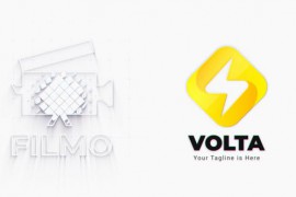 Clean Rhombus Logo Reveal 44942344