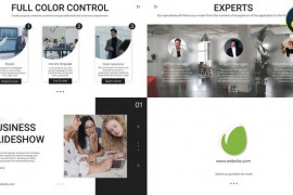 Clean Corporate Presentation Slideshow for DaVinci Resolve 51140642