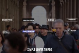 Simple Lower Thirds 50950670