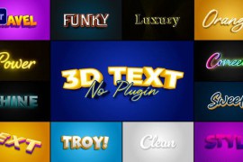 3D Text Effects 49680340