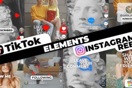 TikTok&Instagram Elements 34033625