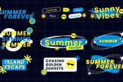 Free Download:Dynamic Visual Summer Text Animation After Effect 63574016