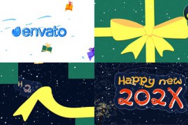 Christmas Gifts Logo | DaVinci Resolve 49619354