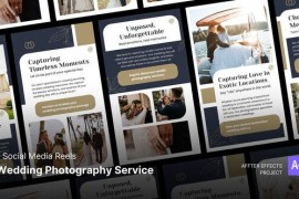 Social Media Reels - Wedding Photography Service After Effects Template 48590661