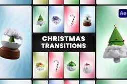Free Download:Christmas Vertical Transitions 60879267