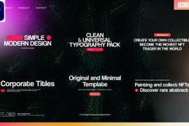 Minimal Flat Titles For Premiere Pro 42343220