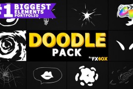 Flash FX Doodle Elements | FCPX 23473412