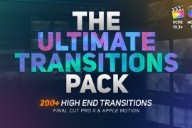 The Ultimate Transitions Pack - Final Cut Pro X & Apple Motion 26158295