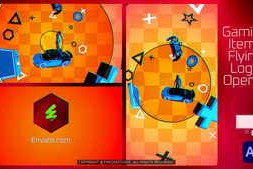 Free Download:Gaming Items flying logo Opener 63591921