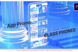 Clean Glass Phones App Promo 48093541