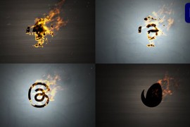 Burn Up Logo for Premiere Pro 52210201