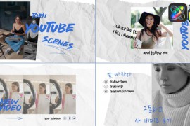 Torn Paper Social Media Slides for FCPX 47482758