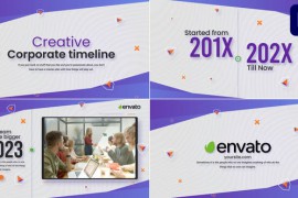 Creative Corporate Timeline Slideshow for Premiere Pro 49645592