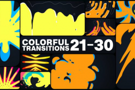 Colorful Transitions for DaVinci Resolve 52094305