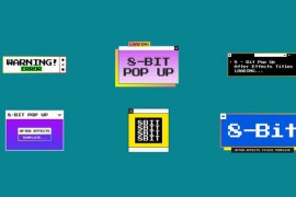 8-Bit Pop Up | After Effects 43930434