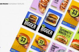 Burger Promo Instagram Template 47601996