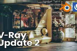 Free Download:Chaos Vray 7.2 (Hotfix 1) for Blender