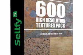 Sellfy – Texture Pack – 600 High Resolution Textures + Seamless