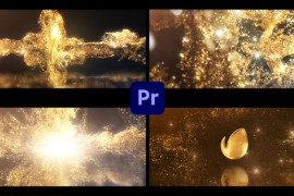 Luxury Gold Explosion Logo 39242986