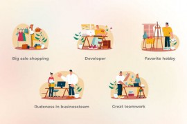 Workplace Dynamics - Big Character Tool Set Concepts 44581722