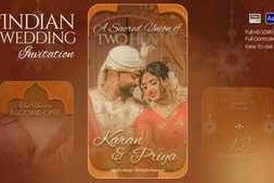 Free Download:Indian Wedding Invitation 62540225