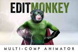 Free Download:Aescripts EditMonkey v1.11 Win/Mac