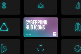 Cyberpunk Icons 07 for Premiere Pro 44851950