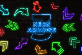 Animated Elements | Neon Arrows Part 3 46441727