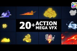 Action Mega VFX Pack | FCPX 46120024