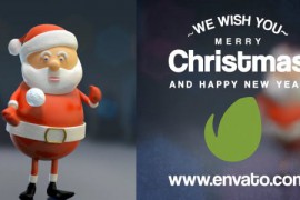 Santa Juggling Snowballs 13606602