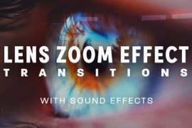 Lens Zoom Transitions with Sound Effects: 24 Dynamic Effects in 4 Unique Styles 44759343